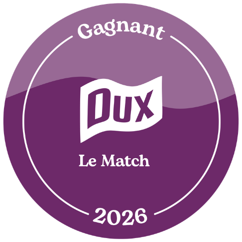 Official DUX 2026 Le Match winner badge